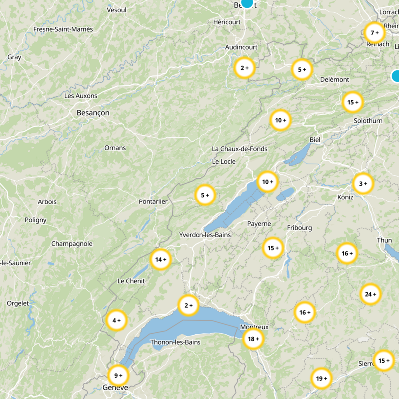 Val-de-Travers Static Map