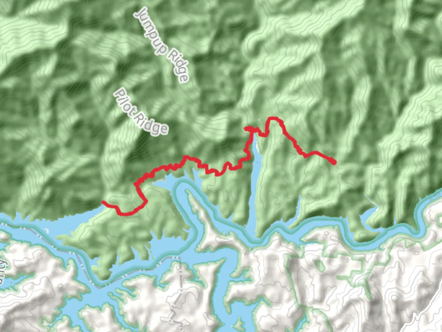 An image depicting the trail Lakeshore East Trail via BMT and its surrounding area.
