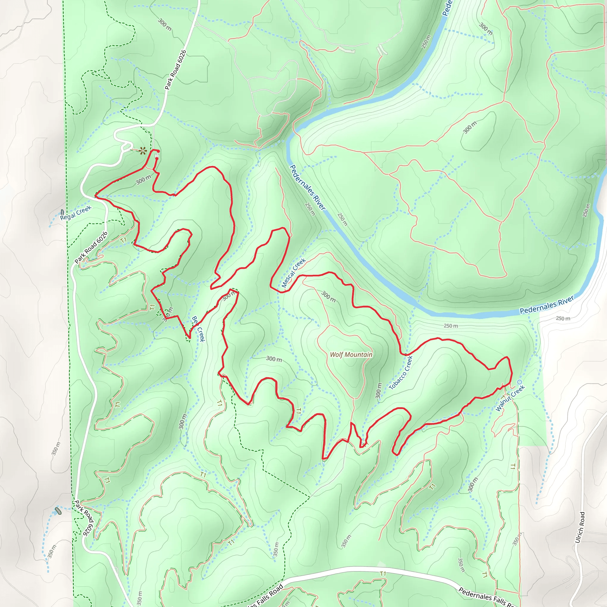 Wolf Mountain, Juniper Ridge and South Loop Equestrian Trail mobile static map