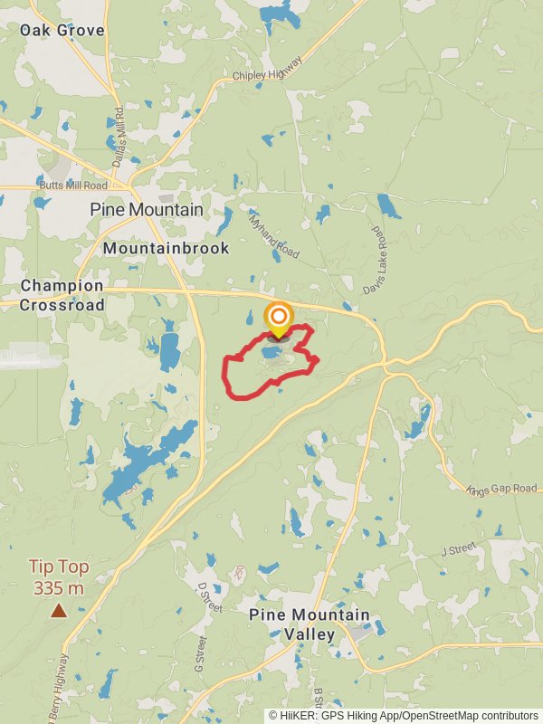 Delano Trail and Mountain Creek Nature Trail Loop