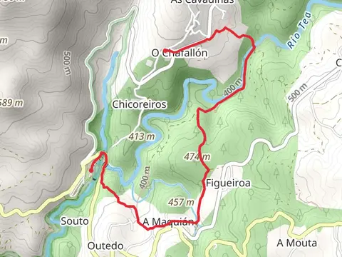 Path of Os Carranos PR G 95