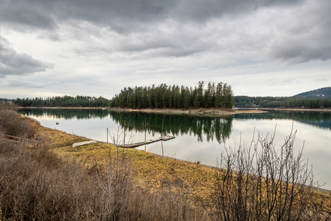 An image depicting the trail Upper Wolf - Scapegoat Trail and its surrounding area.