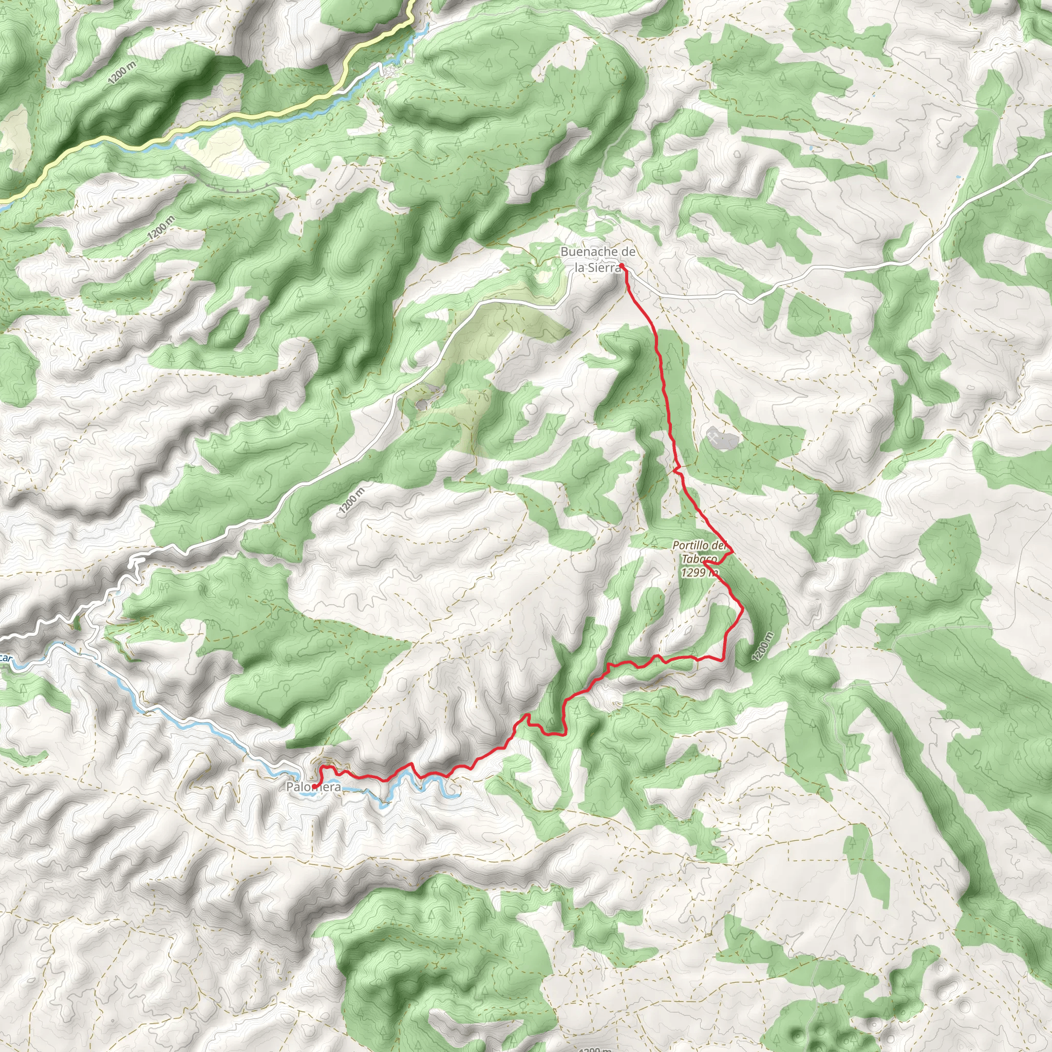 Route of the Frowns PR CU 35 mobile static map