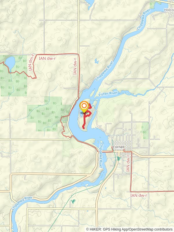 Tiber and Jean Brunet Loop Trail