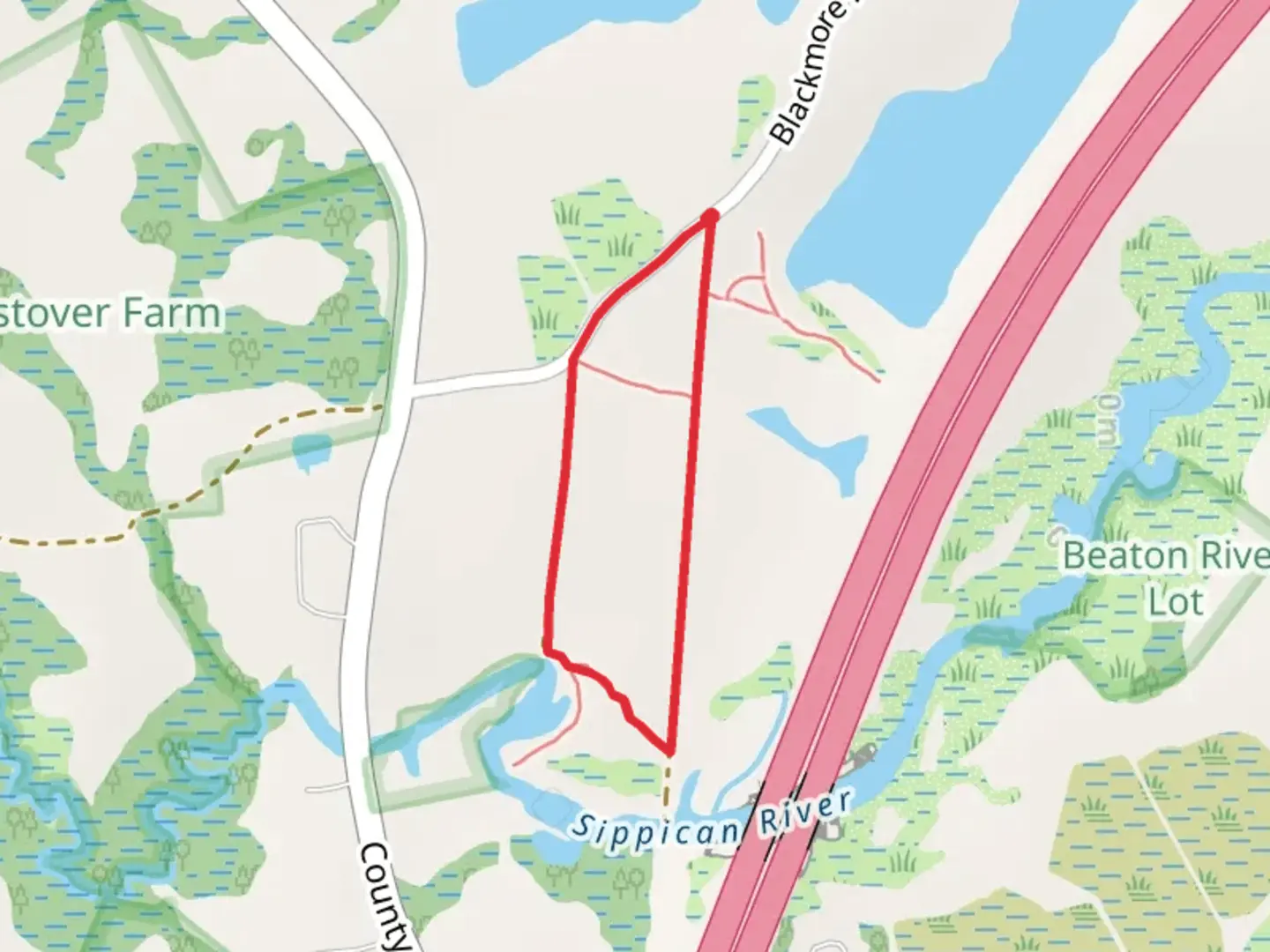 An image depicting the trail The Atlantic Way Loop Trail and its surrounding area.