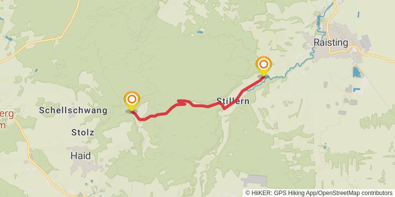Heilige Landschaft Pfaffenwinkel - Nordschleife alt 2 Map