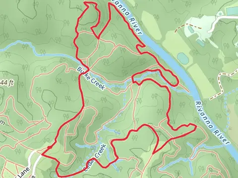 Burke Heights, Heritage Trail and Brush Arbor Loop