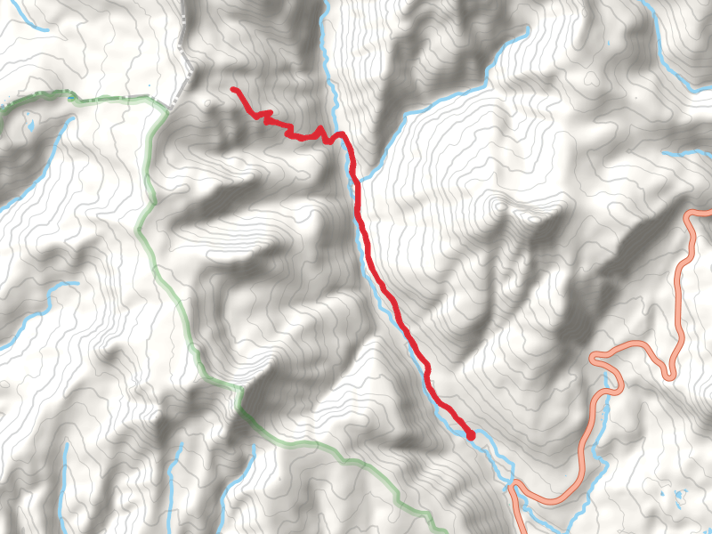 Graysill Trail via Cascade Creek Trail