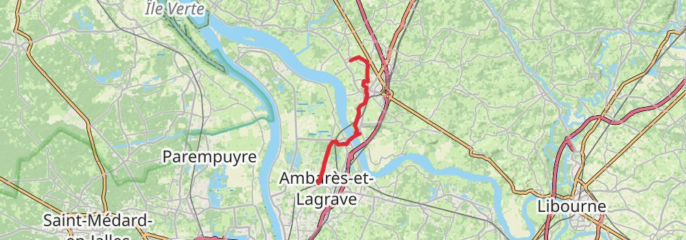 GR 655 Via Turonensis stage 60 Map