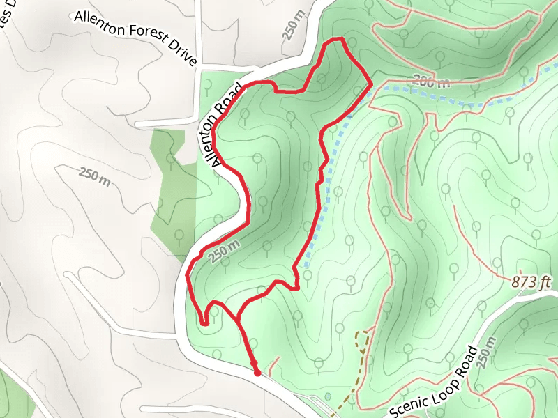 Allenton Six Flags Road Loop