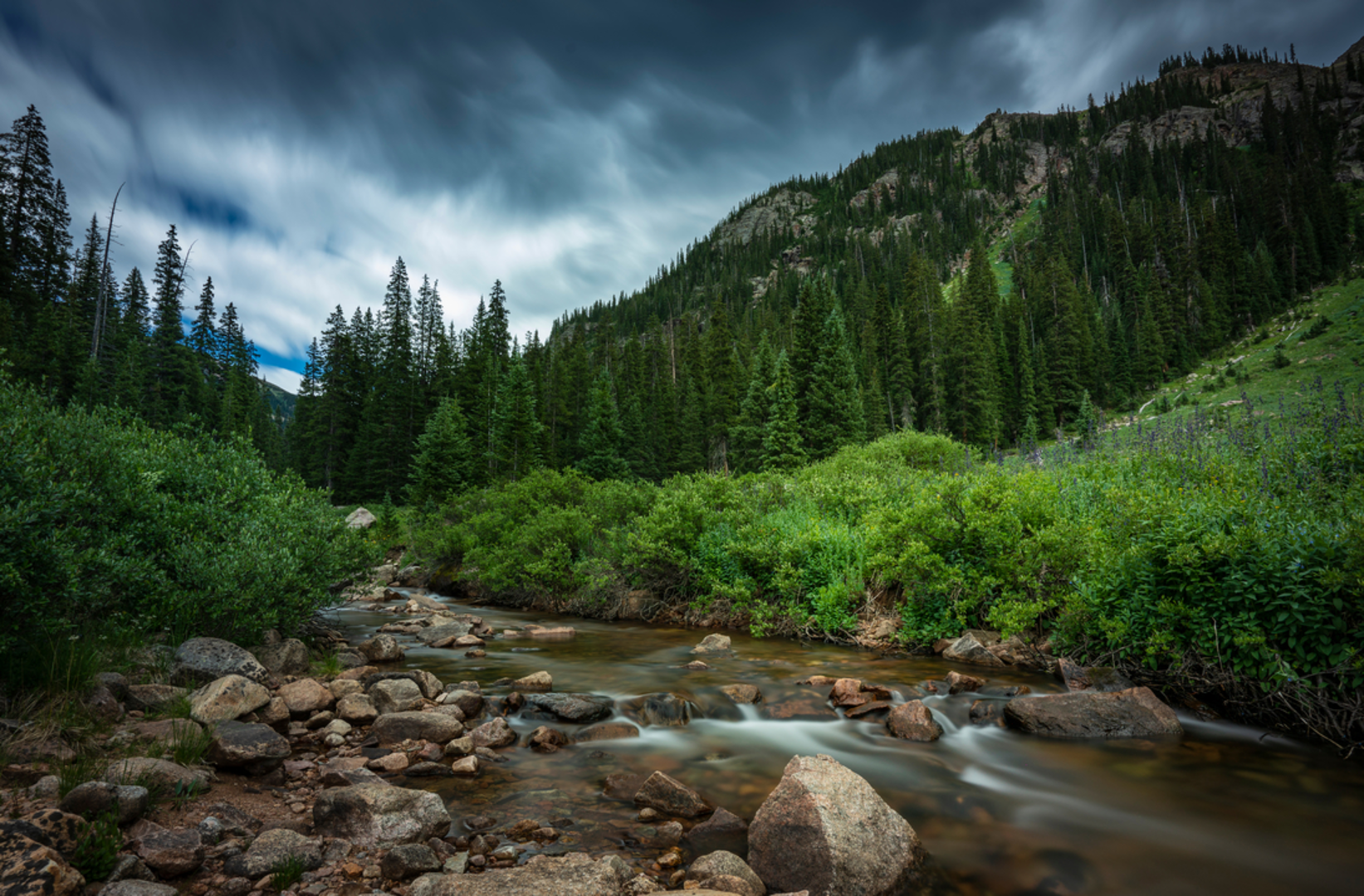 An image depicting the trail Gore Creek Trail and its surrounding area.