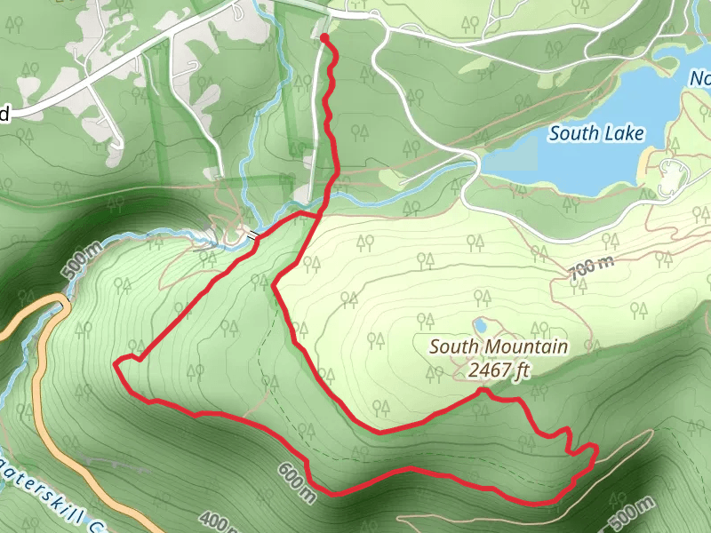 South Mountain Loop via Escarpment Trail Loop