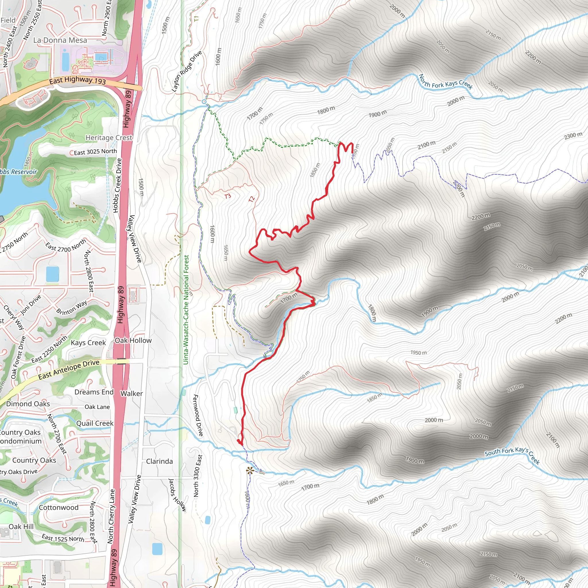 Great Western Trail mobile static map