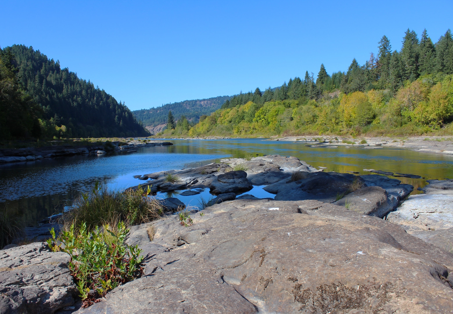 An image depicting the trail Tyee Lakes and its surrounding area.