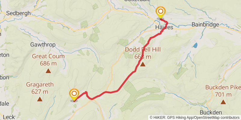 Yorkshire Round stage 16 Map