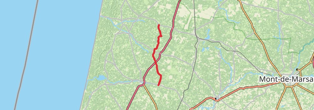 GR 655 Via Turonensis stage 68 Map