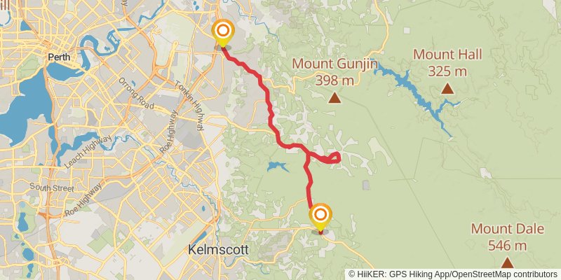 WA Cider Trail stage 2 Map