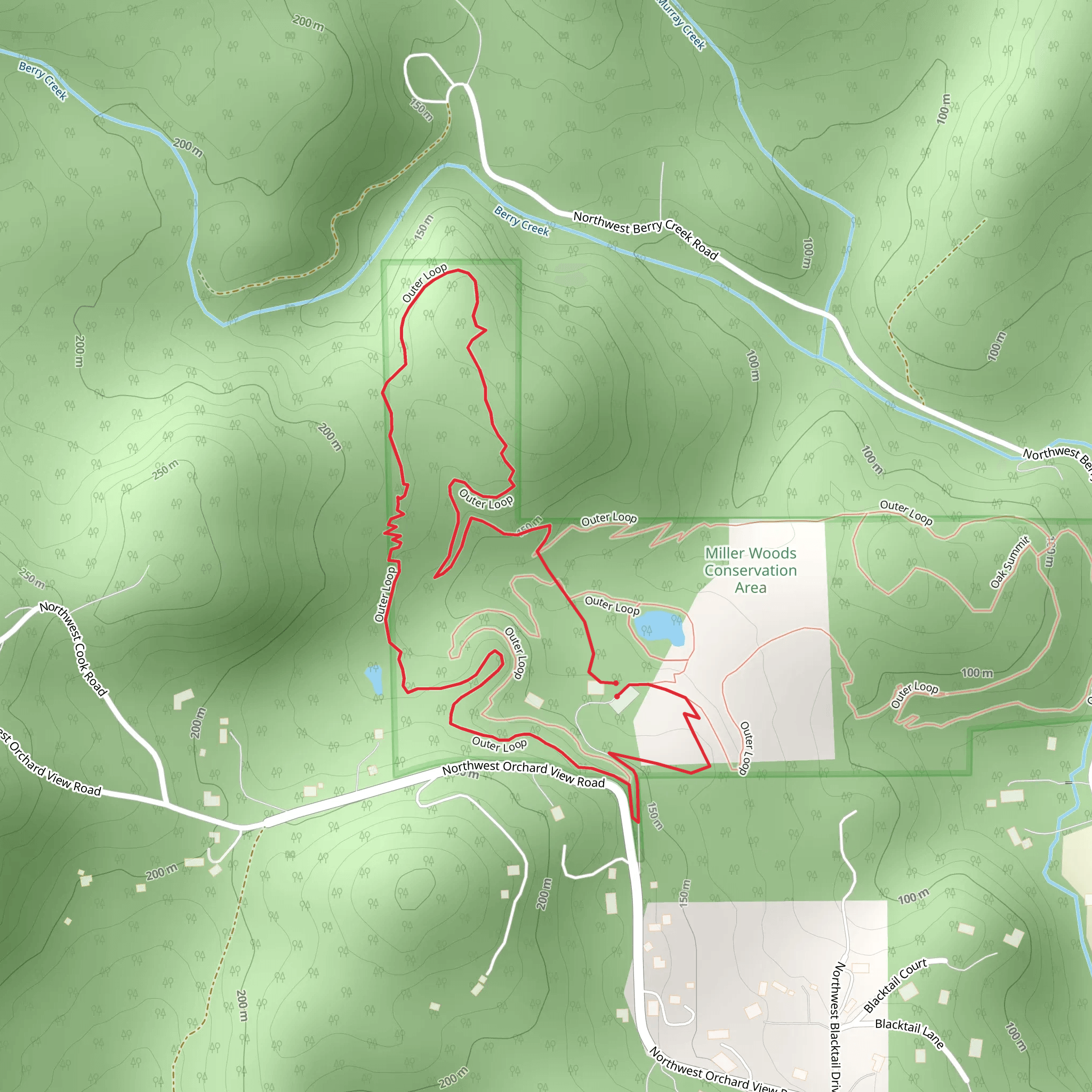 Outer Loop mobile static map