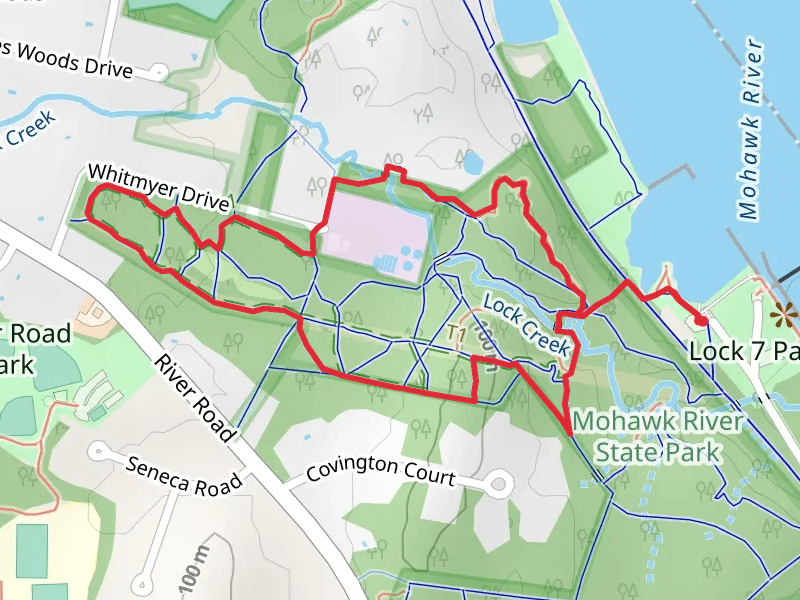 Lock Creek Loop via Orange Loop - Northbound