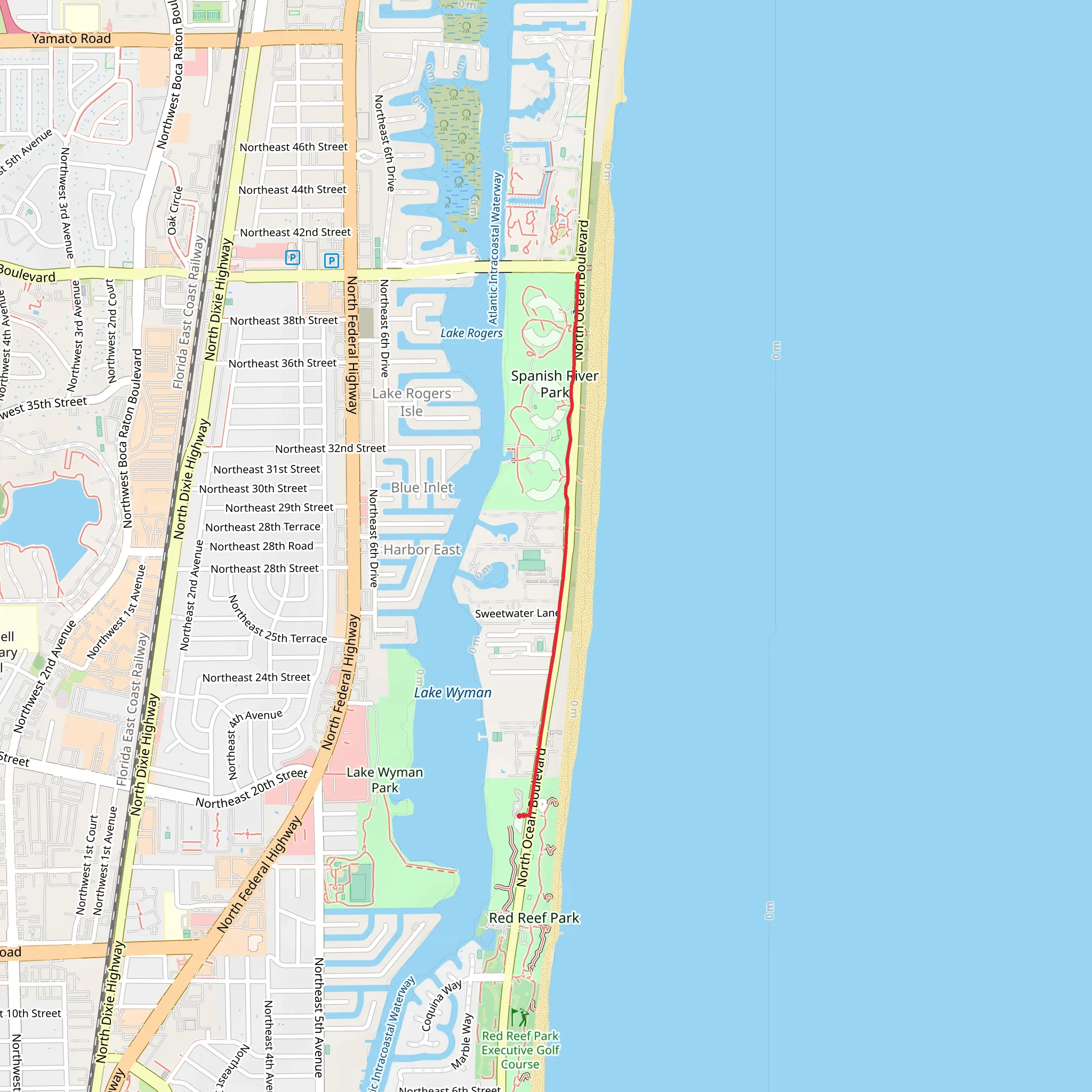 Spanish River Park mobile static map