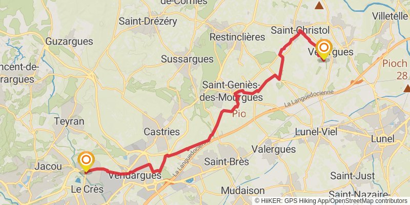 Via Tolosana stage 4 Map
