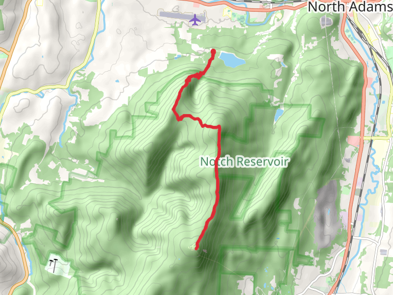 Mount Williams, Mount Fitch and Mount Greylock via Appalachian Trail