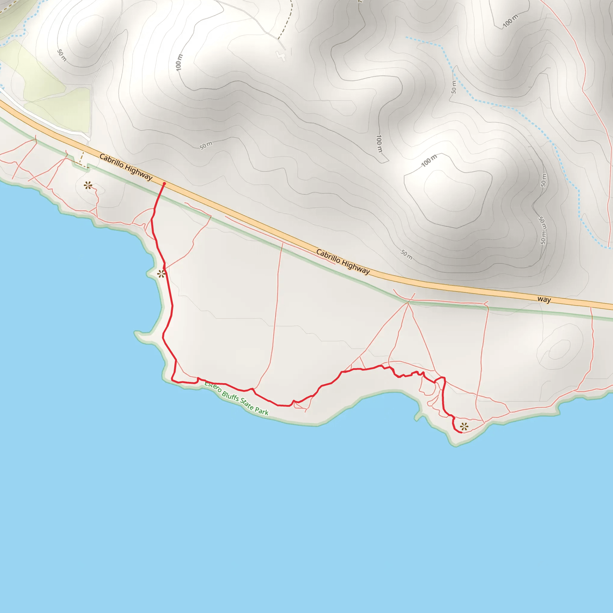 Cayucos Point from Cabrillo Highway mobile static map