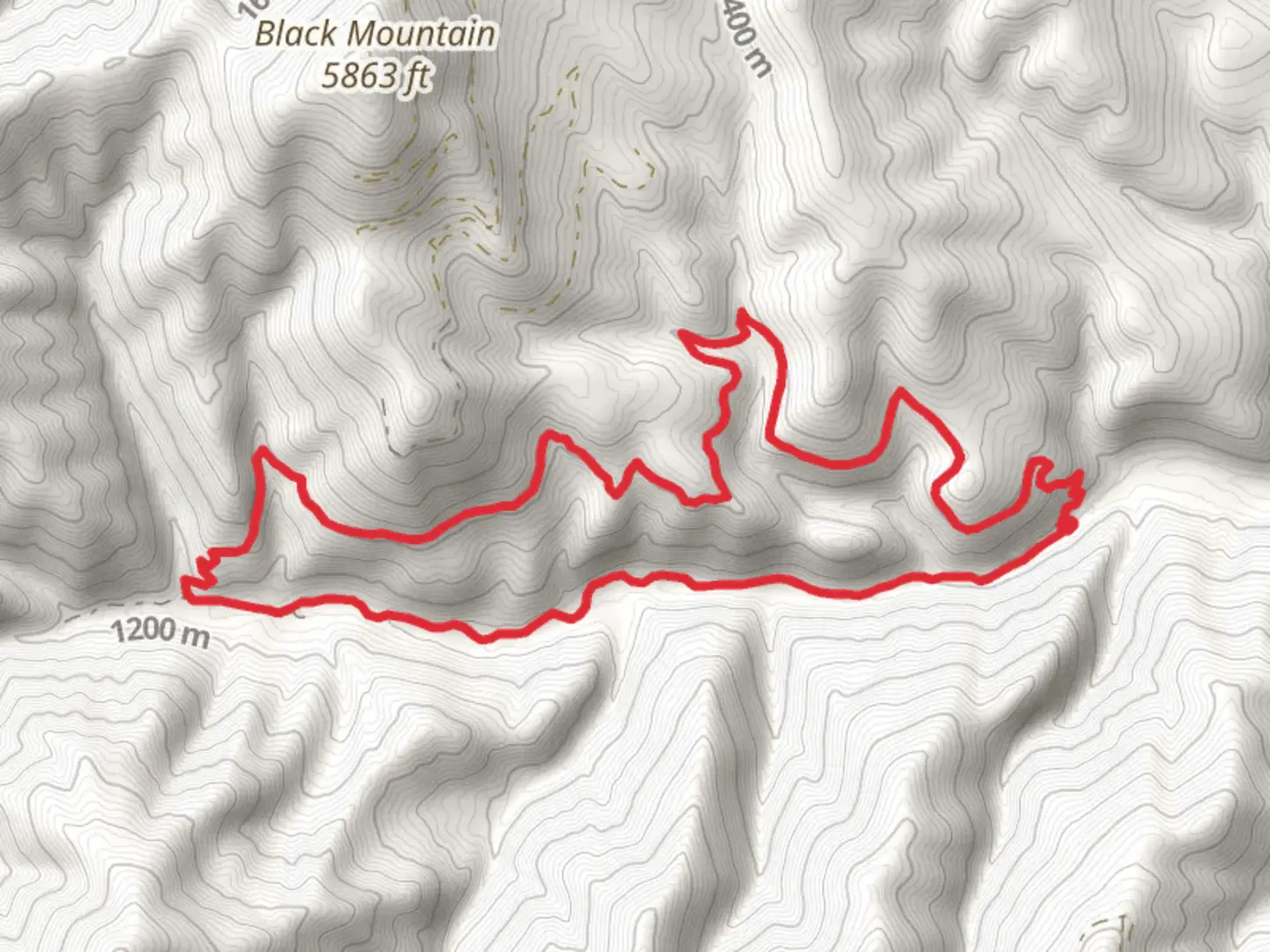 An image depicting the trail South O’brien Loop Trail and its surrounding area.
