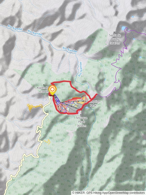 Deception Peak Loop via Ravens Ridge and Winsor Trail