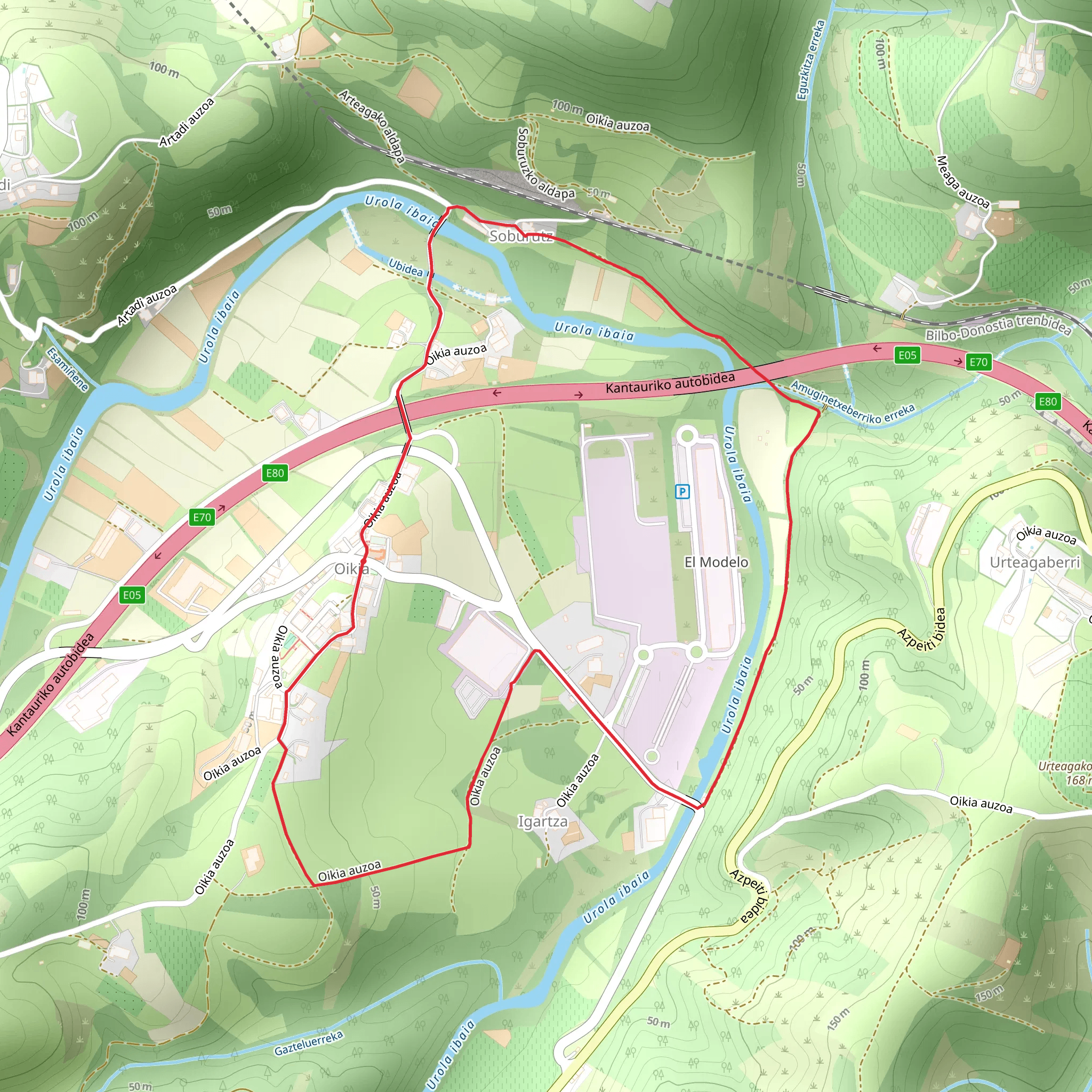 Oikia SL GI 41 mobile static map