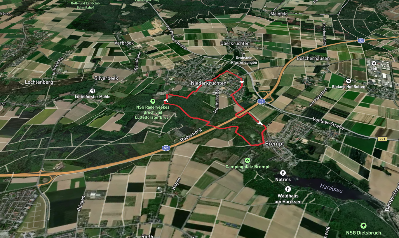 Lindbruch and Schwalm via Maas Niederrheinpad