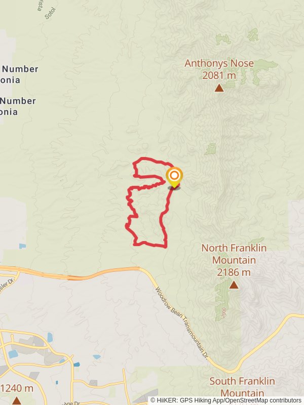 Lower Sunset and Upper Sunset Loop