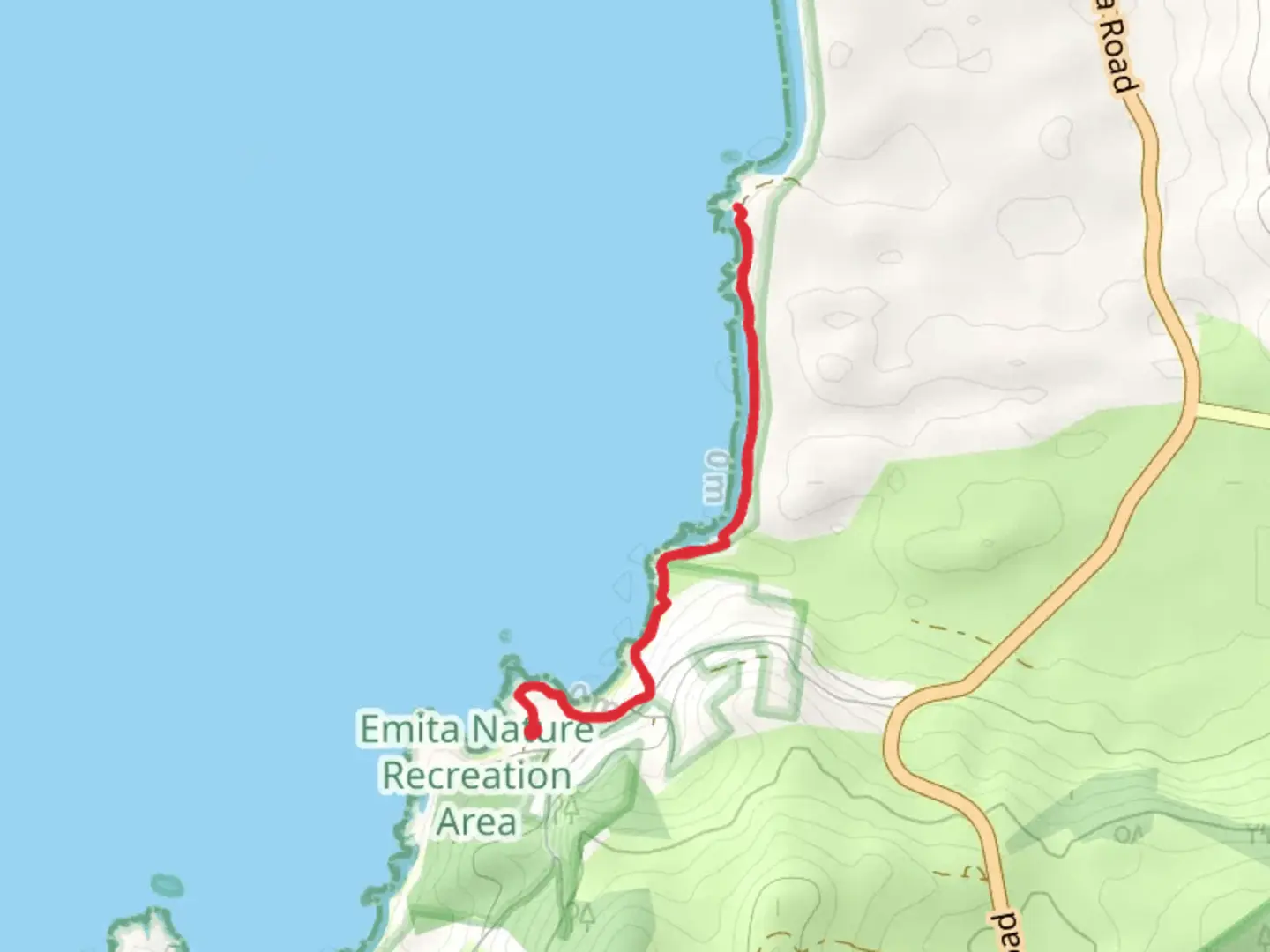An image depicting the trail Castle Rock Track and its surrounding area.