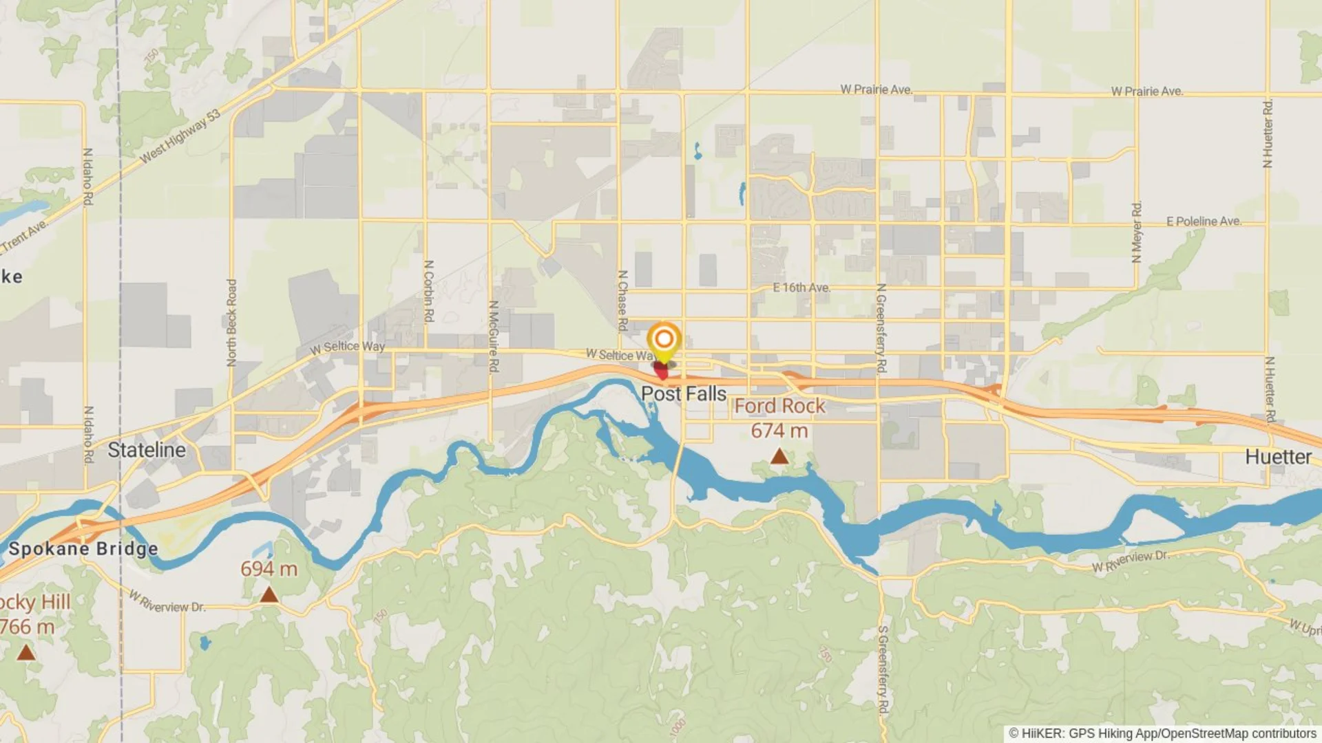 An image depicting the trail Treaty Rock Loop and its surrounding area.