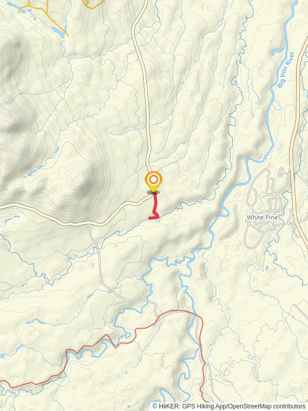 Little Iron River from South Boundary Road