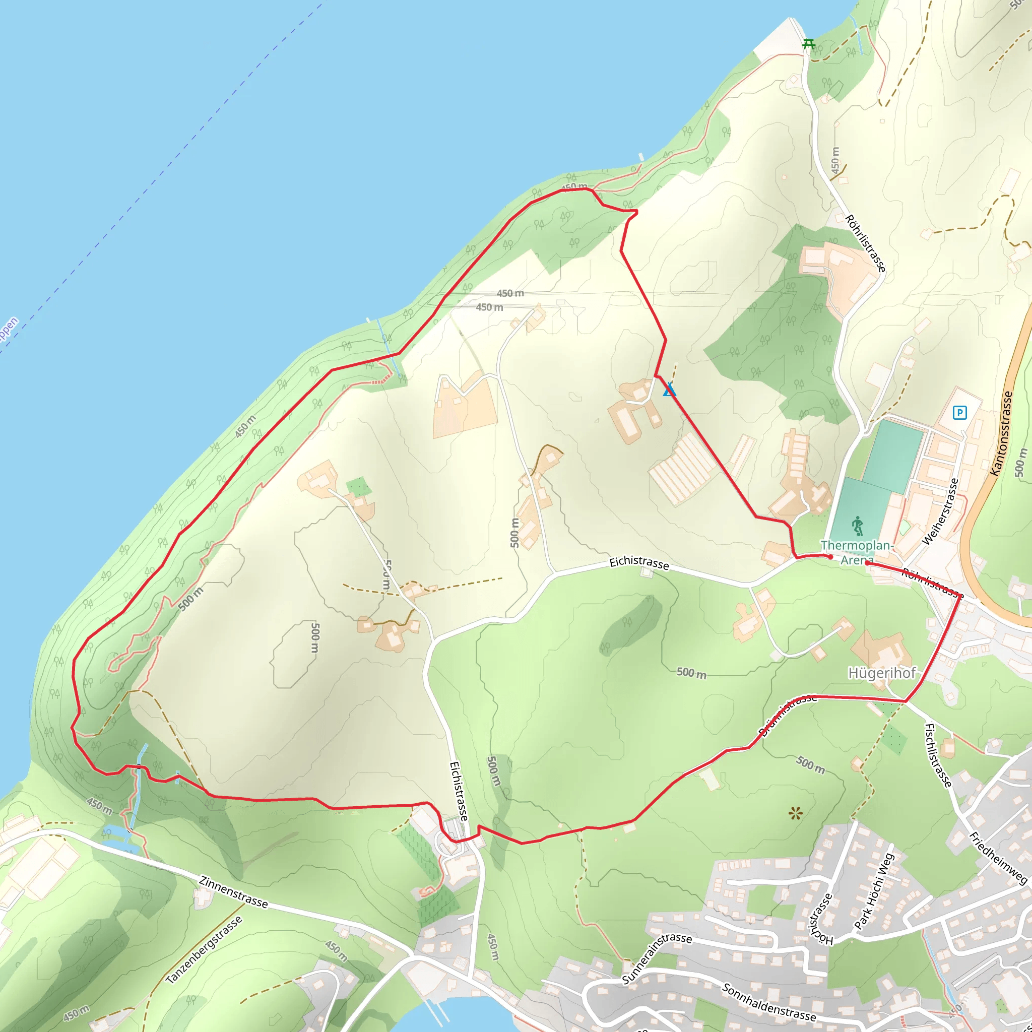 Helsana Trail - Weggis mobile static map