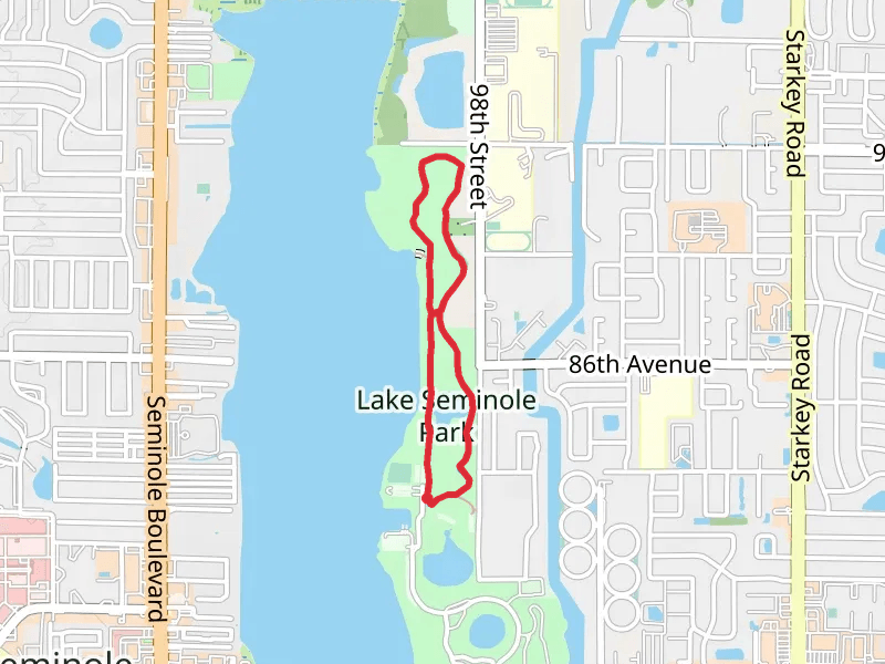 Lake Seminole Park Loop