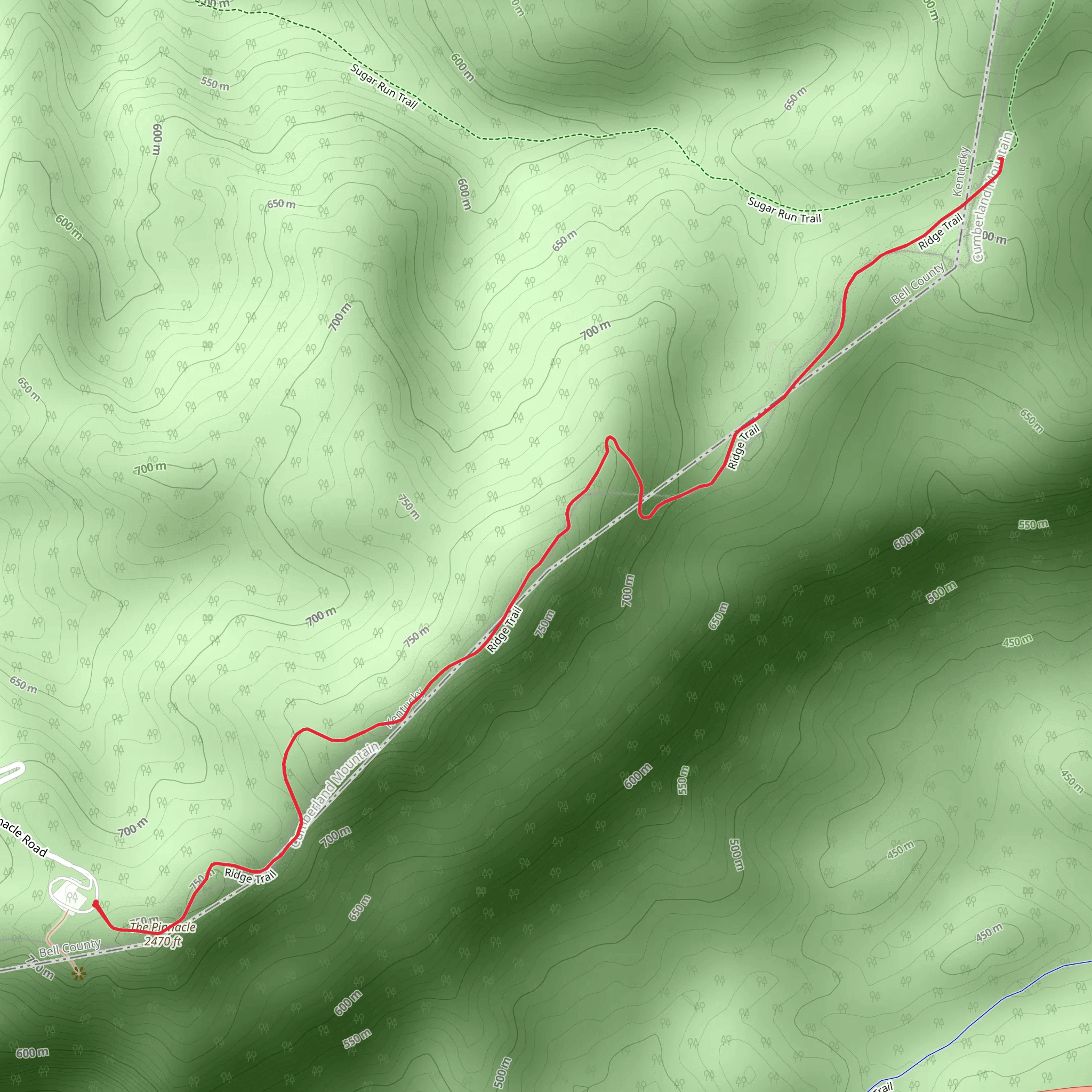 The Pinnacle - Tennessee Valley mobile static map
