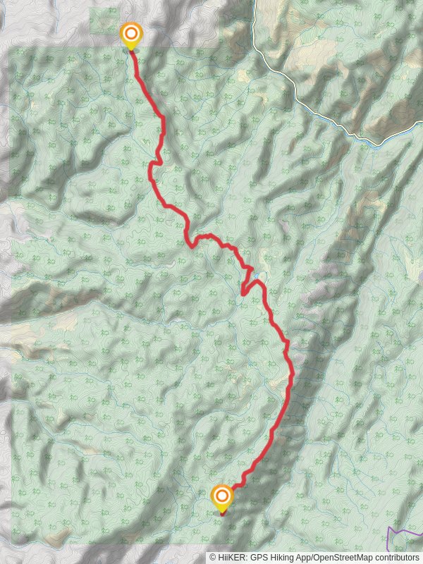 Lone Fir Hill via Ild Florence Road