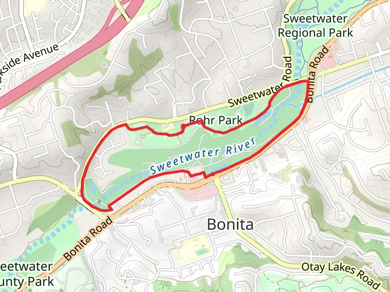 Sweetwater River and Park Loop Trail