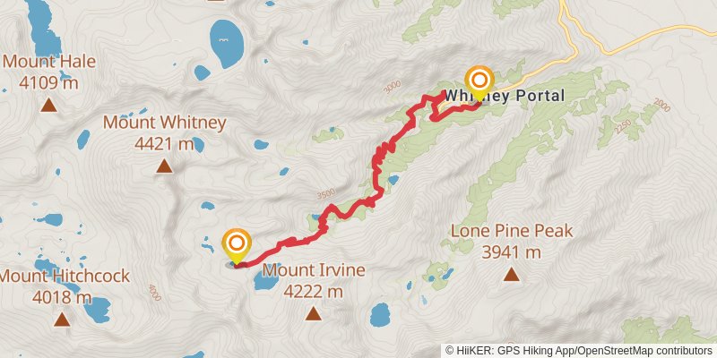 Lowest to Highest Route stage 13 Map