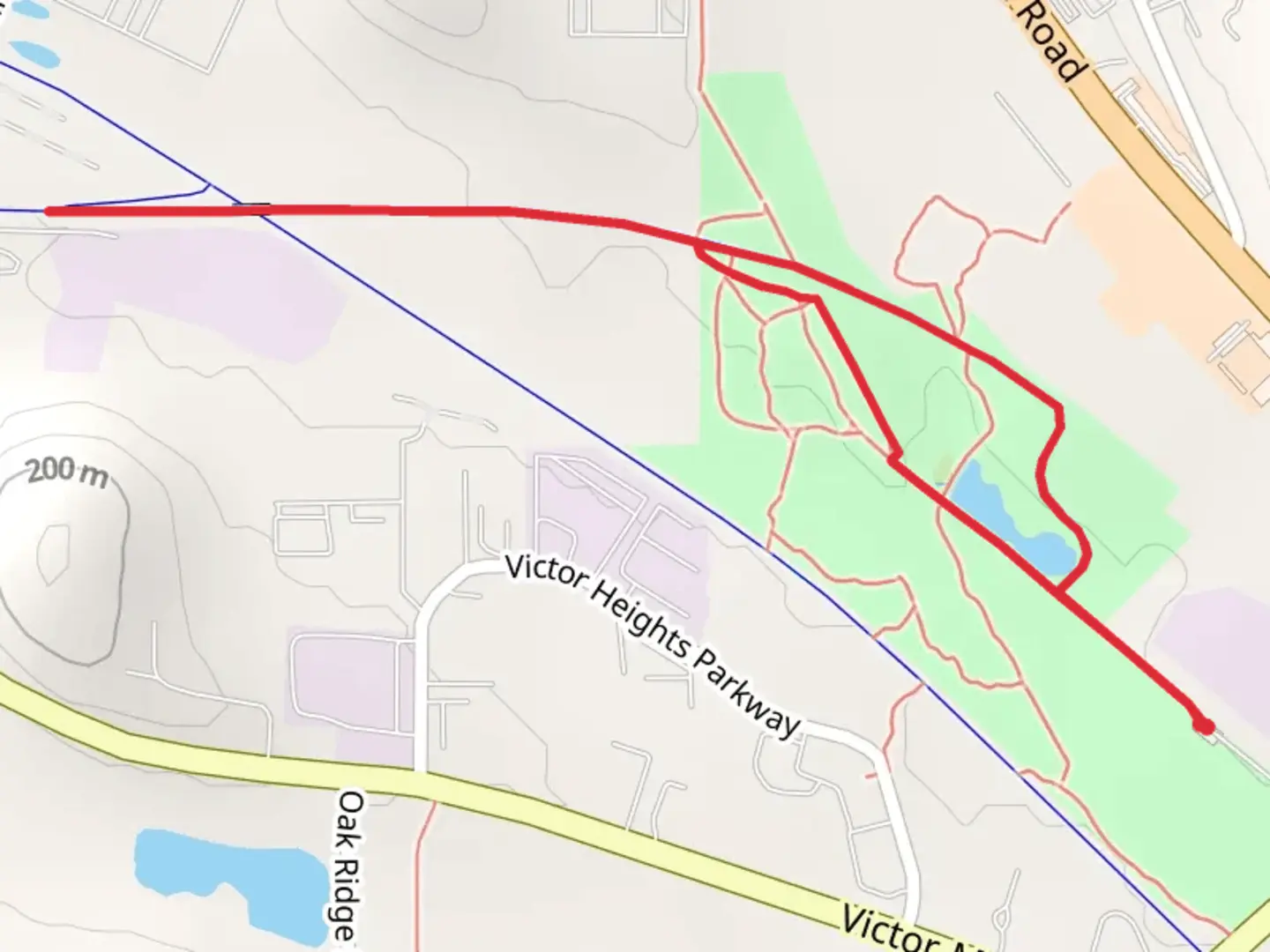 An image depicting the trail Lehigh Trail and Trolley Trail Loop and its surrounding area.