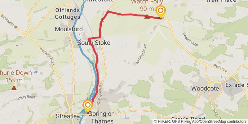 Swan's Way stage 6 Map