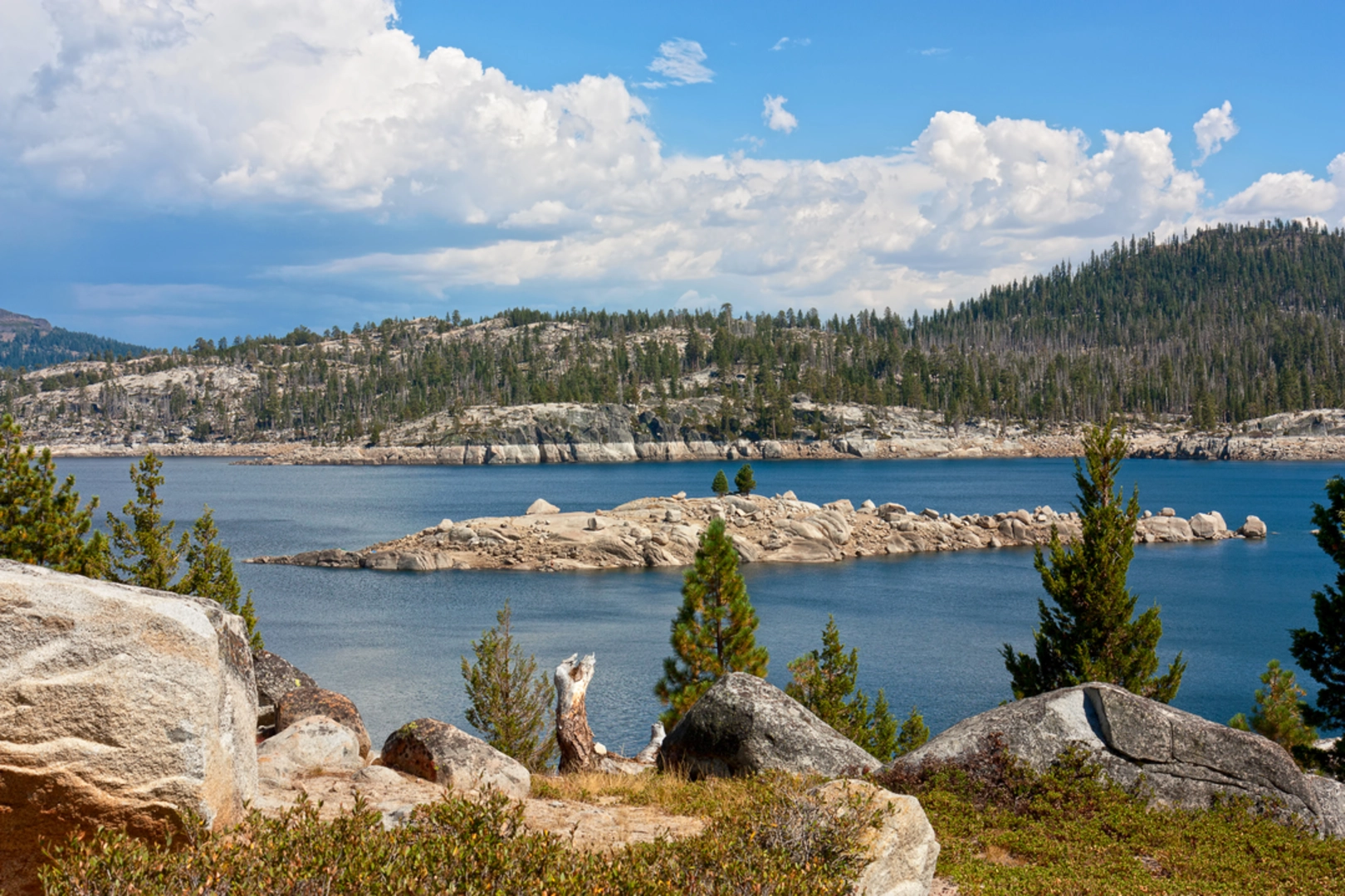 An image depicting the trail Weiser Creek and Summit Lake via Highland Creek and Pack Trail and its surrounding area.