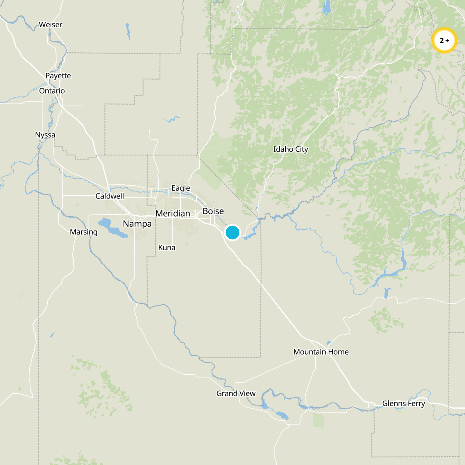 Ada County Static Map
