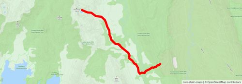 Lake Rhona Track stage 2 Map