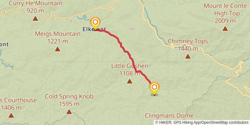 Little River Trail stage 2 Map
