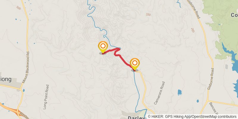The Scenic Rim Trail stage 2 Map