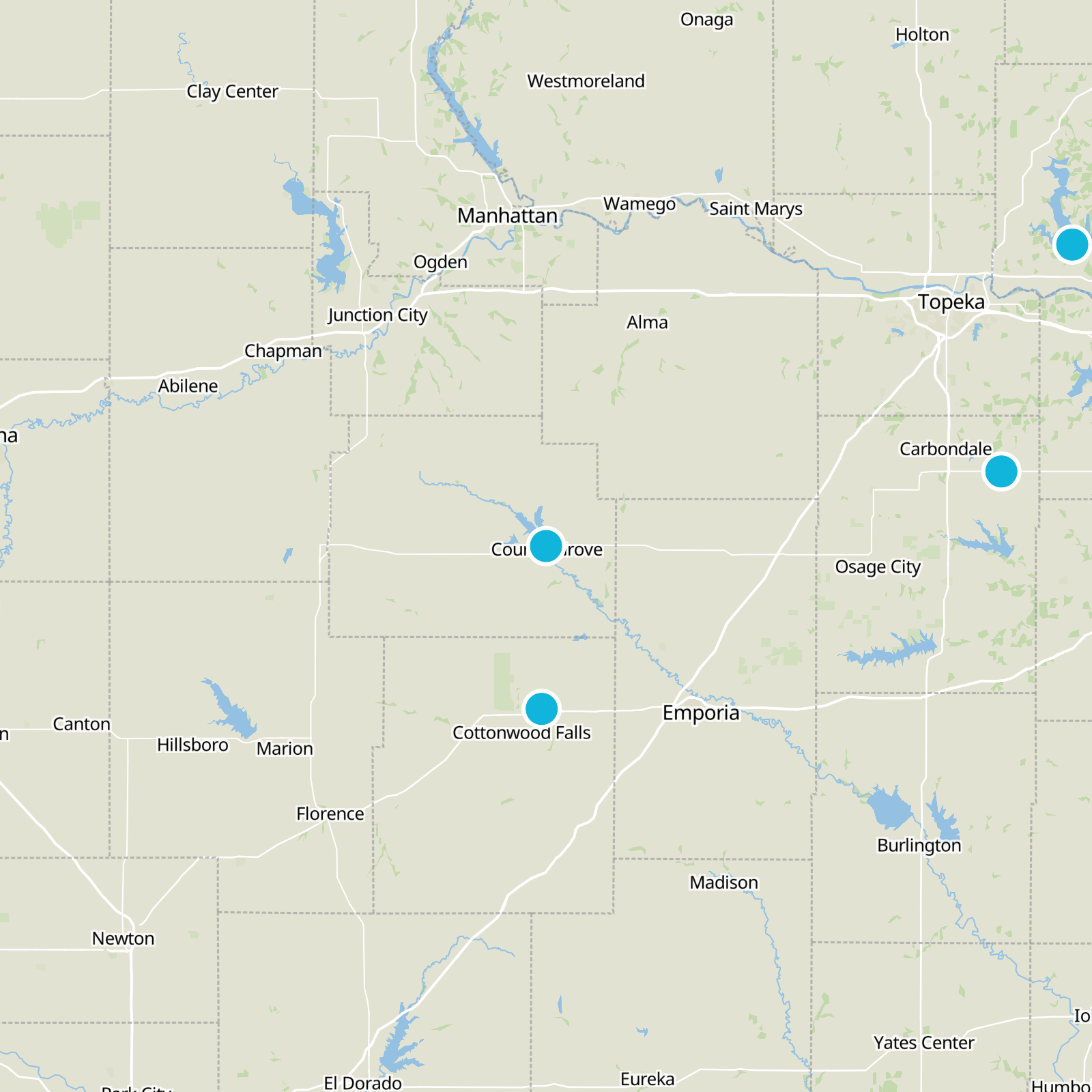 Morris County Static Map