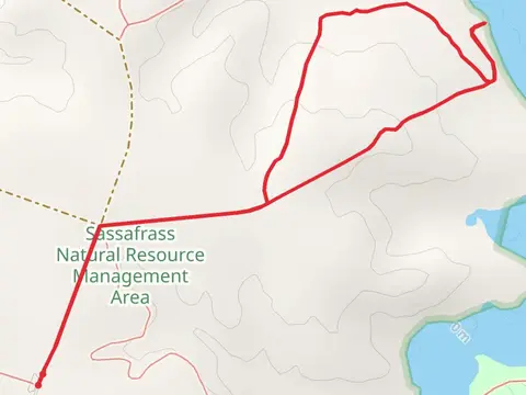 River and Youth Group Camping Area Loop